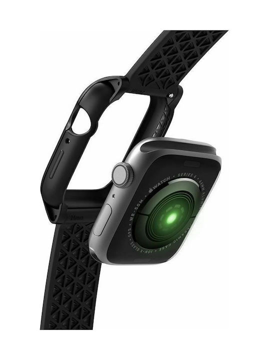 Catalyst Impact Protection Silicone Case in Black Colour for Apple Watch 44mm Series 4 5