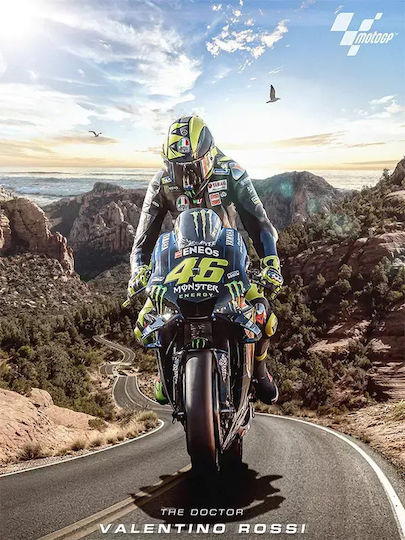 Motogp Valentino Rossi Ξύλινο