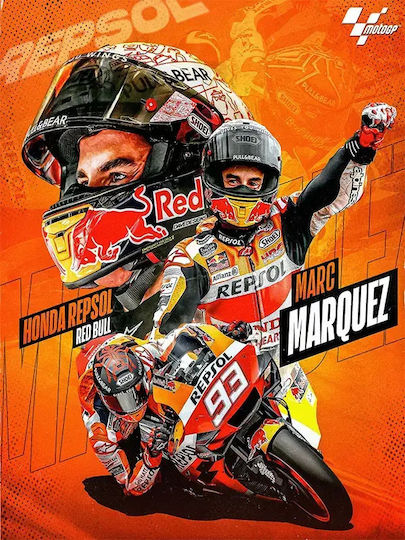 Motogp Marc Marquez Ξύλινο