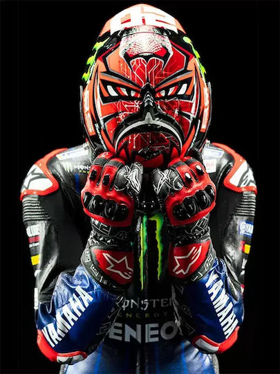Motogp Fabio Quartararo Ξύλινο