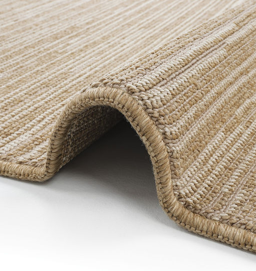 SteweHome Teppich Flur Korbweide Beige 80x250cm