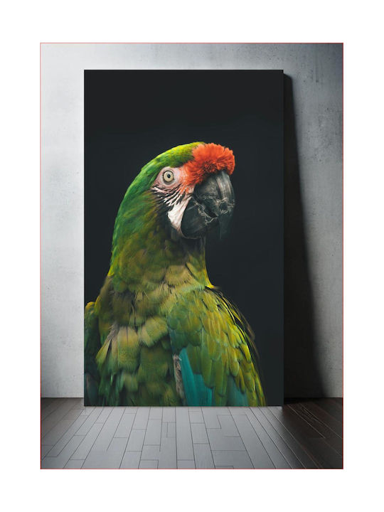 Gemälde Bunter Papagei 70x100