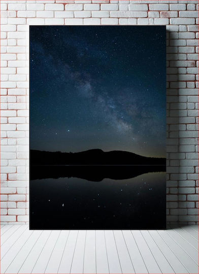 Πίνακας Night Sky Reflection Αντανάκλαση Νυχτερινού Ουρανού 70x100 Πίνακας Night Sky Reflection Αντανάκλαση Νυχτερινού Ουρανού 70x100