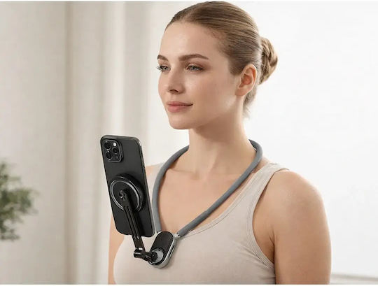 Magnetic Phone Neck Stand Hands-free Pov & Vlogging