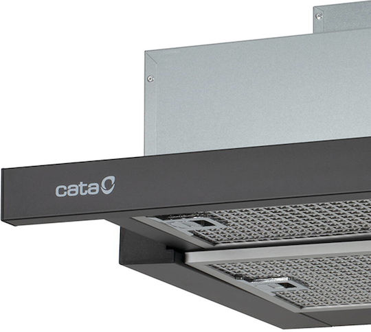 Cata TFH 6630 BK Einziehbar Abzugshaube 60cm Schwarze