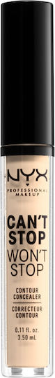 NYX Professional Makeup Can't Stop Won't Stop Contour Liquid Concealer 10.3 Neutral Buff 3.5ml