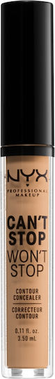 NYX Professional Makeup Can't Stop Won't Stop Contour Liquid Concealer 7.5 Soft Beige 3.5ml