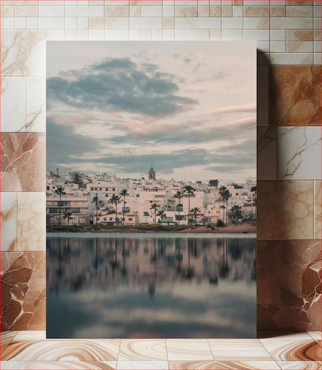 Coastal Cityscape Reflection Αντανάκλαση Παράκτιου Αστικού Τοπίου