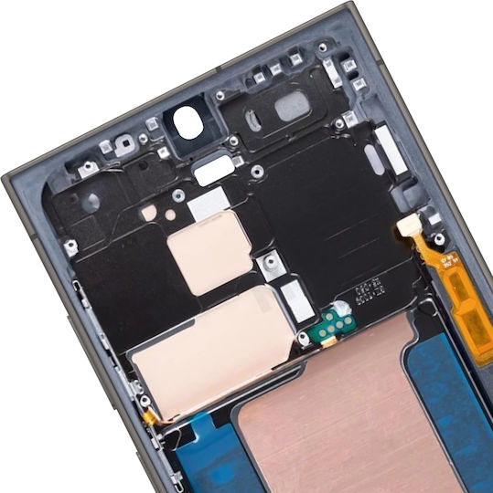 Samsung Central Chassis Galaxy S24 Ultra Original Durable Repair Part Light Blue