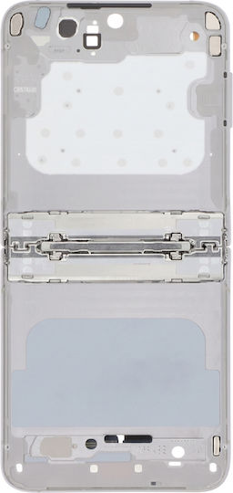 Samsung Mittleres Rahmen Chassis Samsung Galaxy Z Flip6 Robuste Struktur Grau
