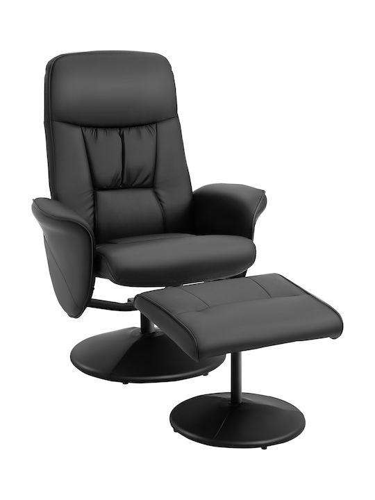 HomCom HomCom Office Chair with Recline and Adjustable Arms Black