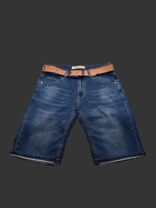 Herren Shorts Denim Denim
