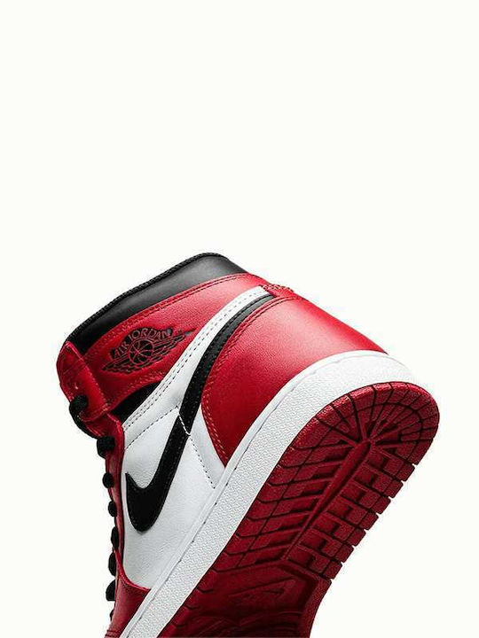 Poster Chicago Air Jordan 1 Snk41a 40cm X 50cm Κορνίζα Φυσικό Ξύλου Μπεζ