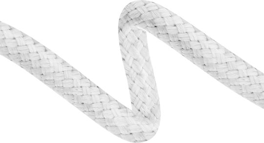 Swissten 2-in-1 Braided Nylon Anti-Tangle Lightning Audio Charging Splitter White