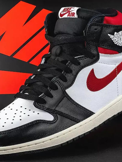 Red N Black Jordan Sneakers K