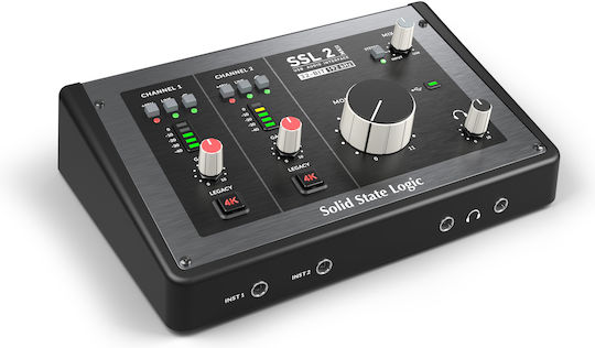 SSL 2 MKII Εξωτερική Επαγγελματική Κάρτα Ήχου με Σύνδεση USB Value Bundle