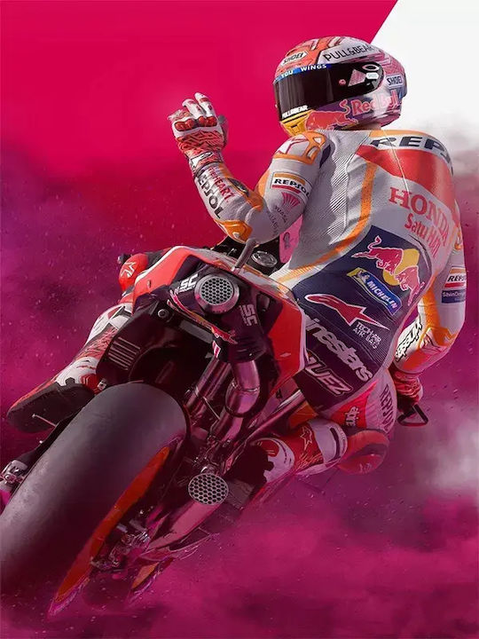 Poster Motogp Marc Marquez Gp002 40cm X 50cm Premium Μαύρο Ξύλινο Κάδρο