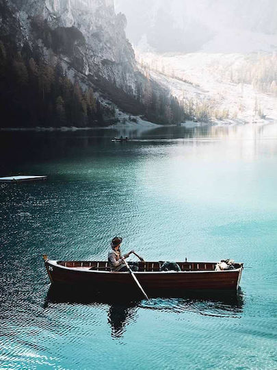Boat On The River P Ξύλινο