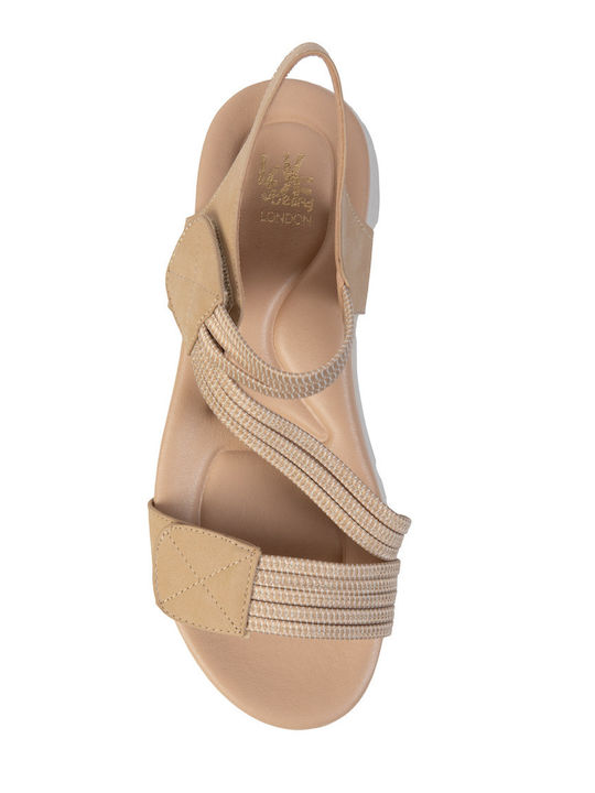 Γυναικεία Σανδάλια Flatforms Μπεζ