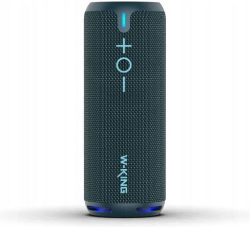 W-King D320 Waterproof Bluetooth Speaker 40W with Battery Life up to 24 Hours Blue