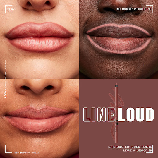 NYX Professional Makeup Line Loud Молив за устни 30 Leave A Legacy