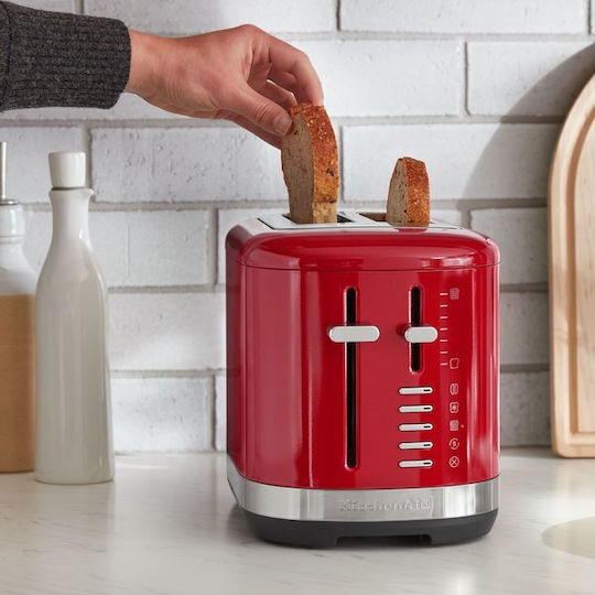 Kitchenaid Φρυγανιέρα 2 Θέσεων 1100W Κόκκινη