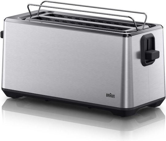 Braun Toaster Тостер 4 Слота 1470W Inox