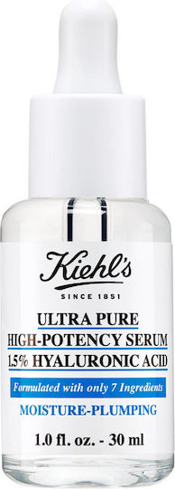 Kiehl's Ultra Pure High Potency Αντιγηραντικό Serum Προσώπου με Υαλουρονικό Οξύ 30ml