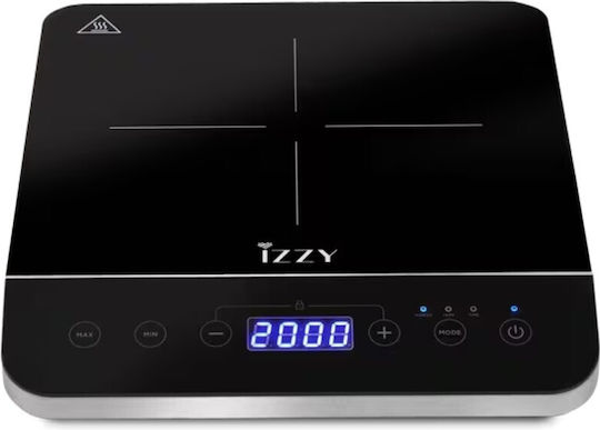 Izzy Kochplatte Induktion Monofarben Schwarz