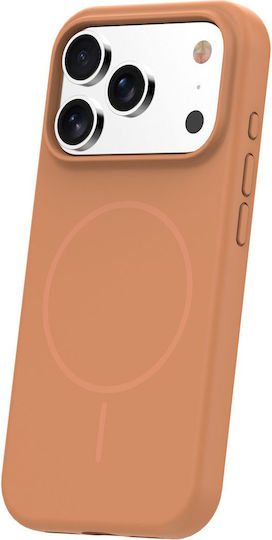 Silicone Dünne Mag Hülle Für iPhone 13 6 1" Karamell