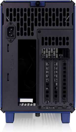 Thermaltake TR100 Koralie Edition Мини Кула Кутия За Компютър Кобалтово Син