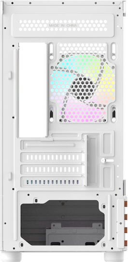 Thermaltake View 170 WS ARGB Gaming Mini Tower Κουτί Υπολογιστή Λευκό