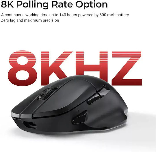 Keychron M7-A23 Wireless Gaming Mouse Black