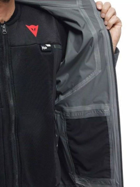 Dainese Omnia Χειμερινό Ανδρικό Μπουφάν Μηχανής Αδιάβροχο Iron Gate