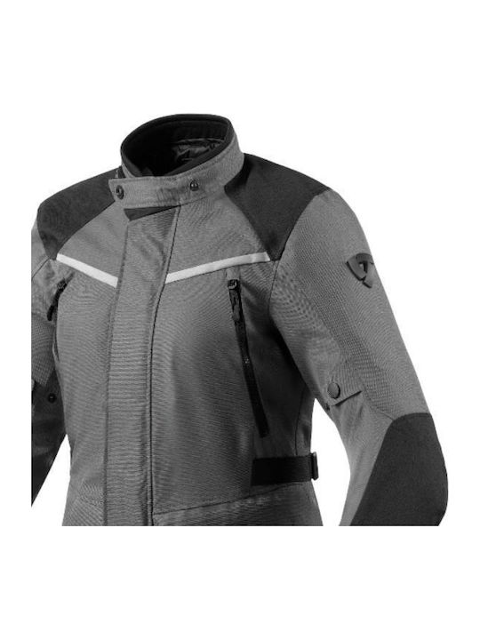 Rev'IT Voltiac 3 H2O Damen Motorradjacke 4 Jahreszeiten Wasserdicht Gray
