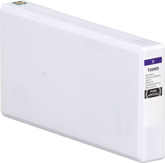 Epson T55WD Γνήσιο Μελάνι Εκτυπωτή InkJet Μωβ (C13T55WD00)