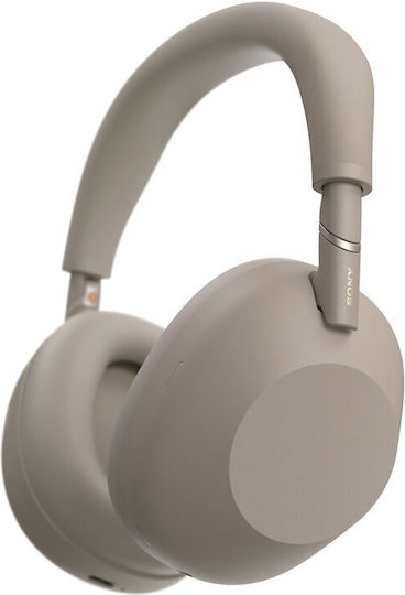Sony WH-1000XM6 Wireless / Wired Over Ear Headphones with 30 Hours Playing Time and Quick Charge Sandstone