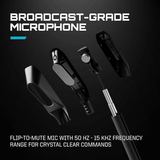 Nacon Rig R5 Pro Hs Over Ear Gaming Headset με σύνδεση 3.5mm for PC / PS4