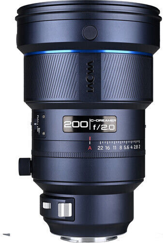 Laowa Full Frame Φωτογραφικός Φακός 200mm f/2 Σταθερός για Canon EF Mount Μαύρος
