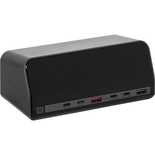 Icy Box Docking Station With PD Black (IB-DK2300-CH)
