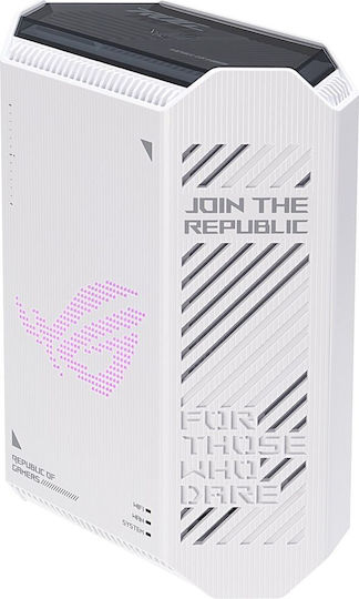 Asus ROG Strix GS-BE7200 Ασύρματο Router Wi‑Fi 7 με 4 Θύρες 2.5 Gigabit