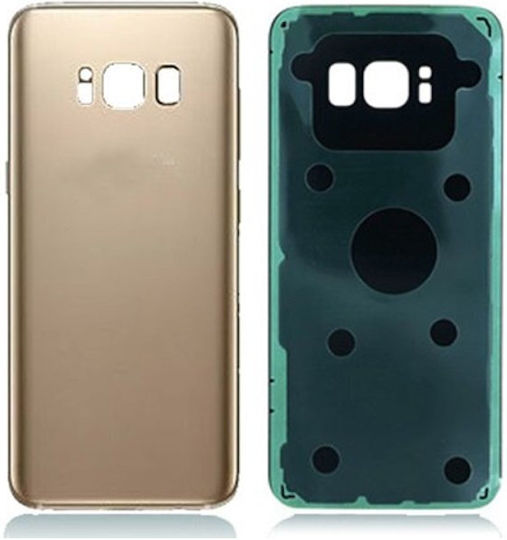 Καπάκι Μπαταρίας Battery Door Back Camera Lens Bezel Samsung Galaxy S8 Plus Gold Ηq