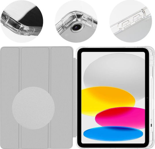 Obal:Me Mistytab Flip Cover Gray (iPad 10.9 2022, iPad 11 2025)