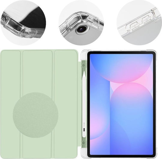 Obal:Me Mistytab Flip Cover Πράσινη (Galaxy Tab S10 Lite)