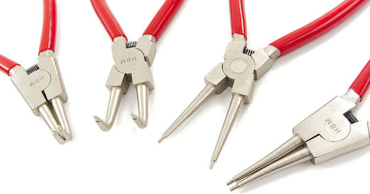 HBM Machines Комплект Клещи Дължина 225mm 4 Броя