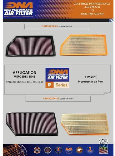 Mercedes Benz Gls W167 Amg 53 Eq Performance 23-26 Dna Air Filter P-me30x24-01