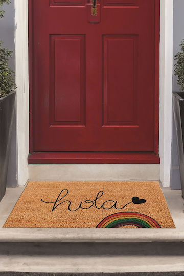 SteweHome Pată de Intrare Antiderapant Multicolor 60x40cm