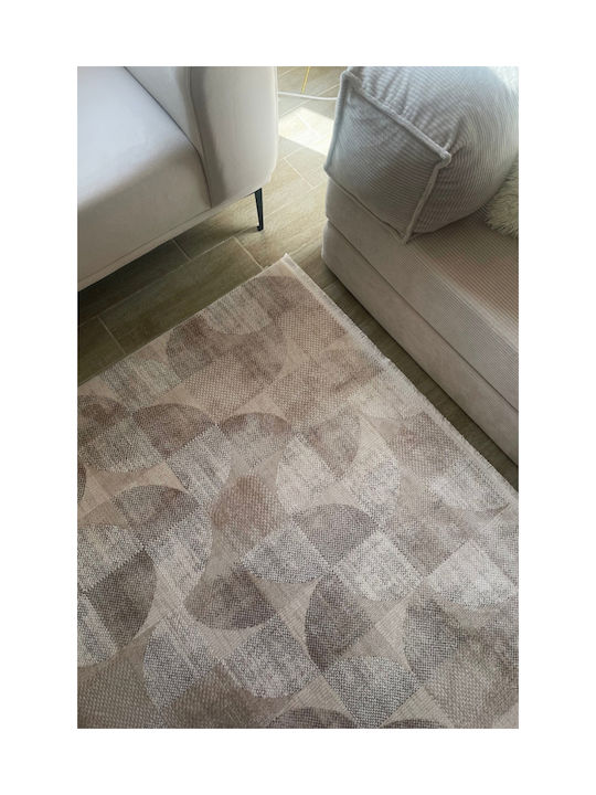SteweHome Χαλί Διάδρομος Μπεζ 80x250cm