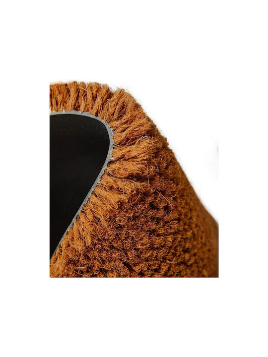SteweHome Non-Slip Brown Doormat 60x40cm