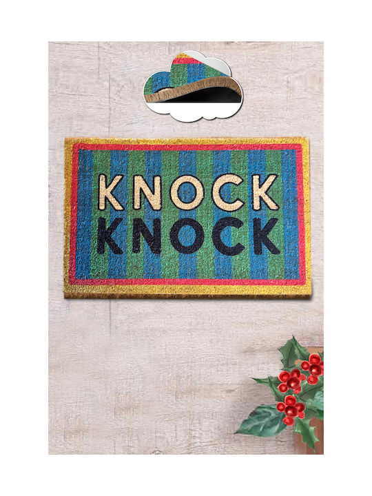 SteweHome SteweHome Entrance Doormat from Coconut Tree with Non-Slip Base Brown 40x60cm